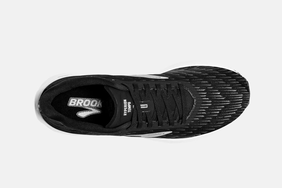 Brooks Running Shoes - Hyperion Tempo Road Womens - Black/Silver - ACR-150639